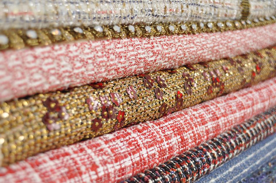 apologi mineral Revolutionerende Fabric in Chanel style | European Premium Fabric Boutique TISSURA